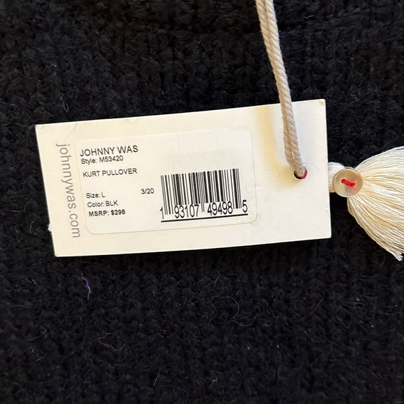 NWT Johnny Was Kurt Alpaca Sweater - Picture 9 of 11